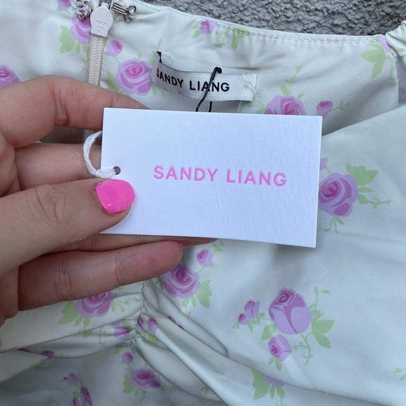 Sandy Liang Pump Dress In Tablecloth Cream NWT! - Picture 7 of 12